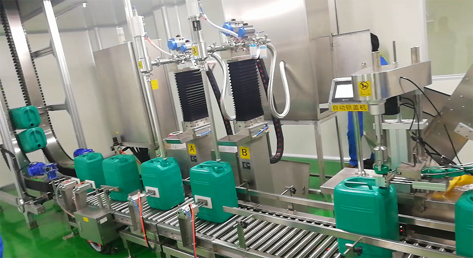 GAF-30L2A 20L自動(dòng)液體灌裝線